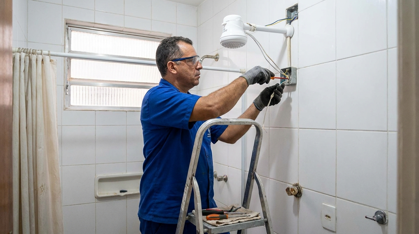 Instalacao de chuveiro eletrico em São Luís‑MA