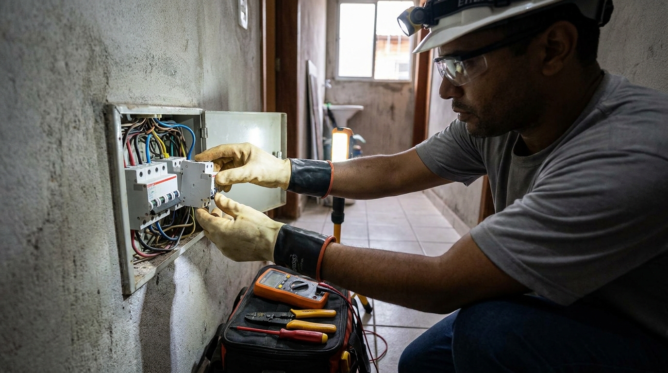 Instalacao de disjuntor profissional em São Luís‑MA