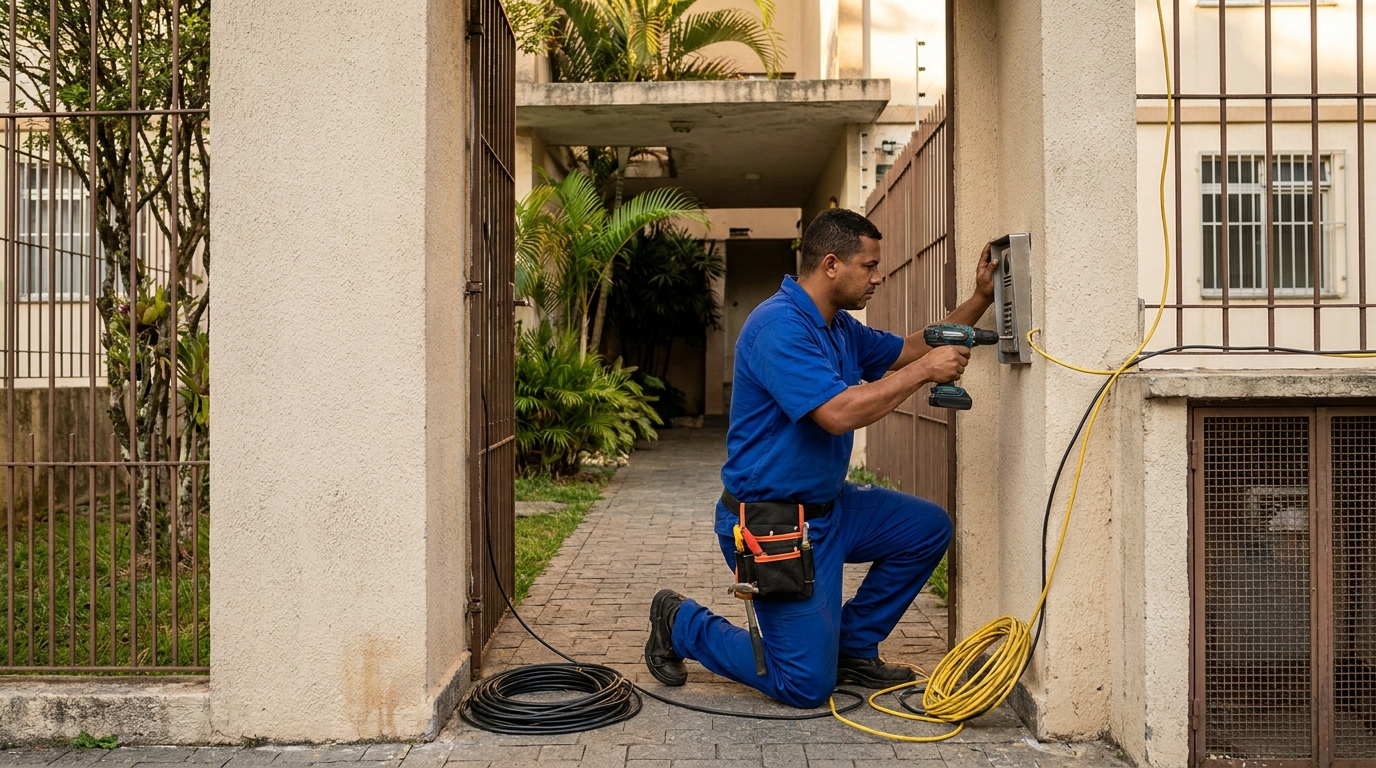 Instalacao de interfone profissional em São Luís‑MA