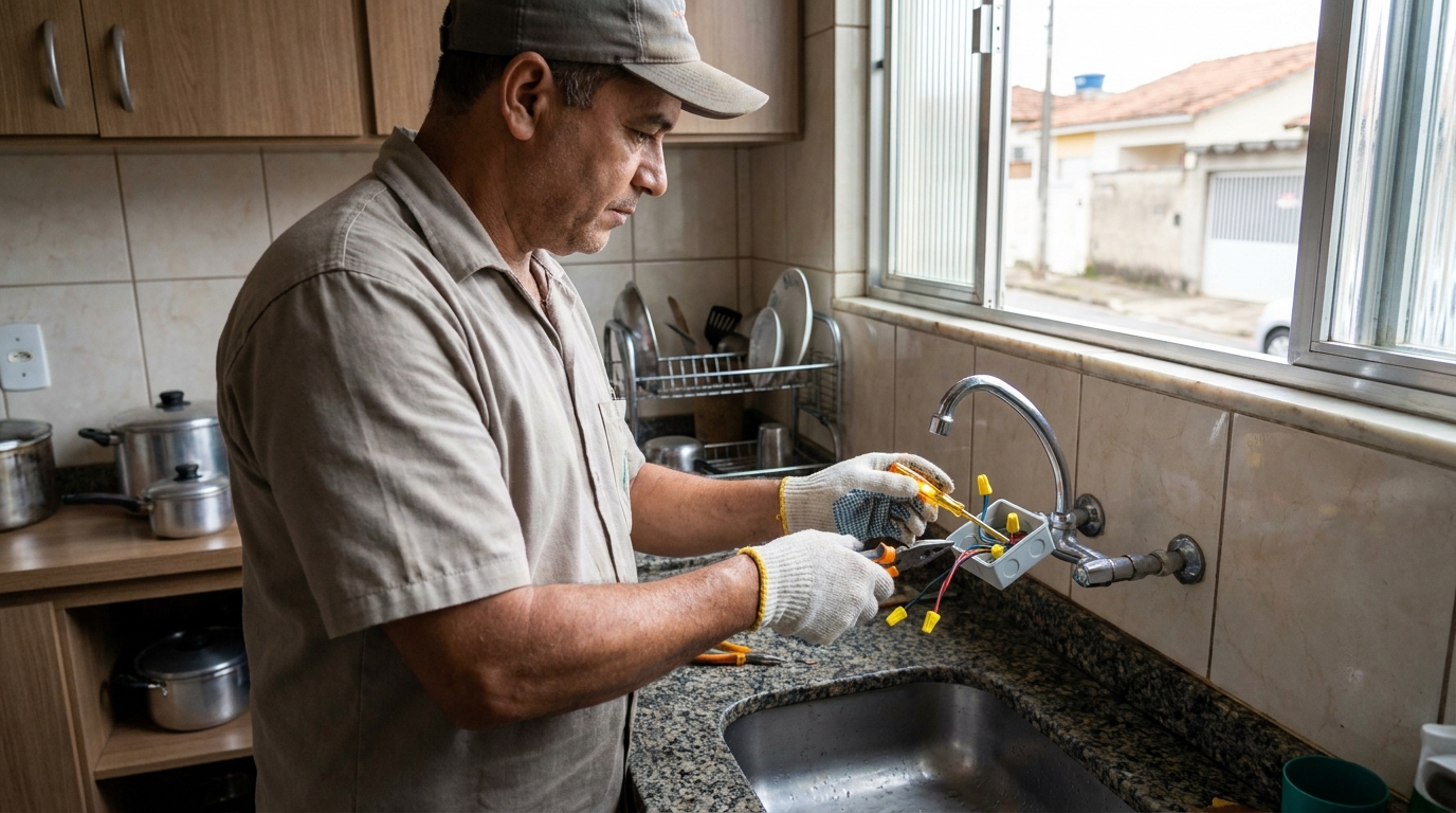 Instalacao de torneira eletrica profissional em São Luís‑MA