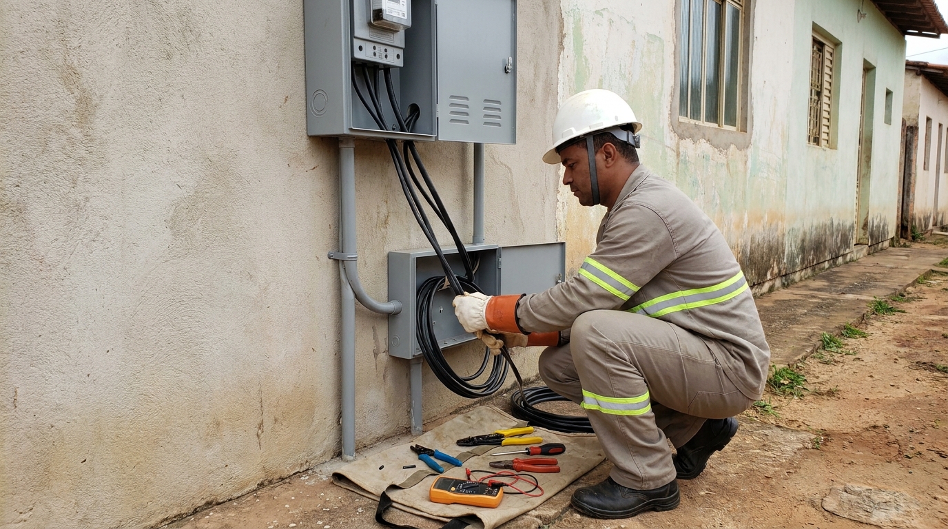 Troca de padrao de energia em São Luís‑MA