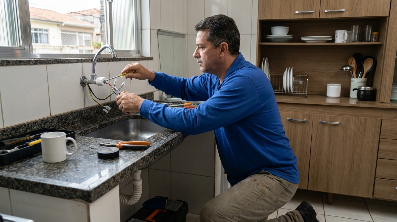 Troca de torneira eletrica em São Luís‑MA